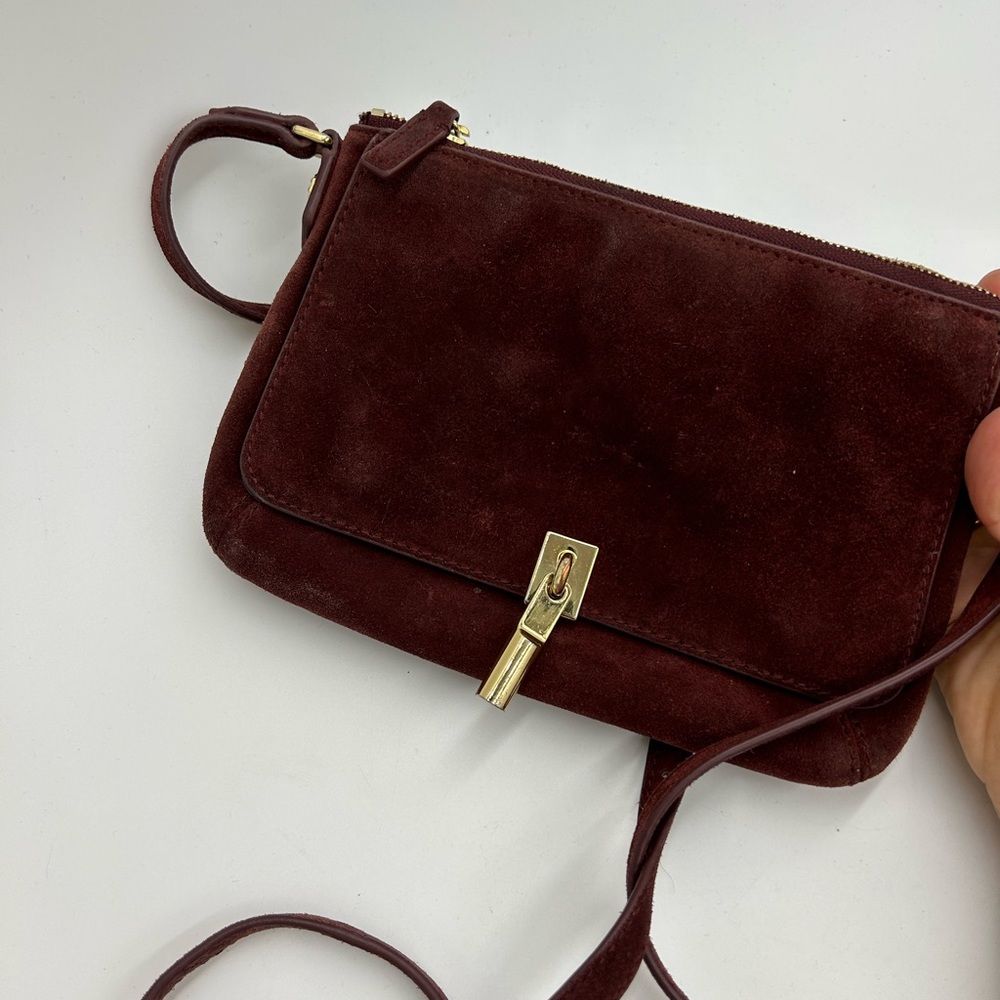 Elizabeth and James Cynnie Suede Shoulder Bag